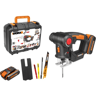 Worx WX550 20V (2in1 Saw) Cordless Reciprocating Saw / Jigsaw - Goldpeak Tools PH Worx Worx WX550 20V (2in1 Saw) Cordless Reciprocating Saw / Jigsaw - Goldpeak Tools PH Worx